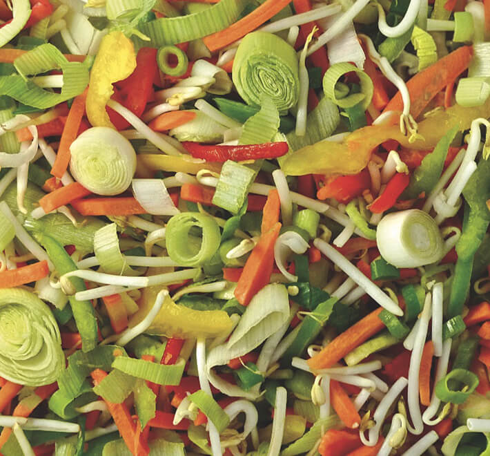 Wok-Mix Edamame & Pak Choi