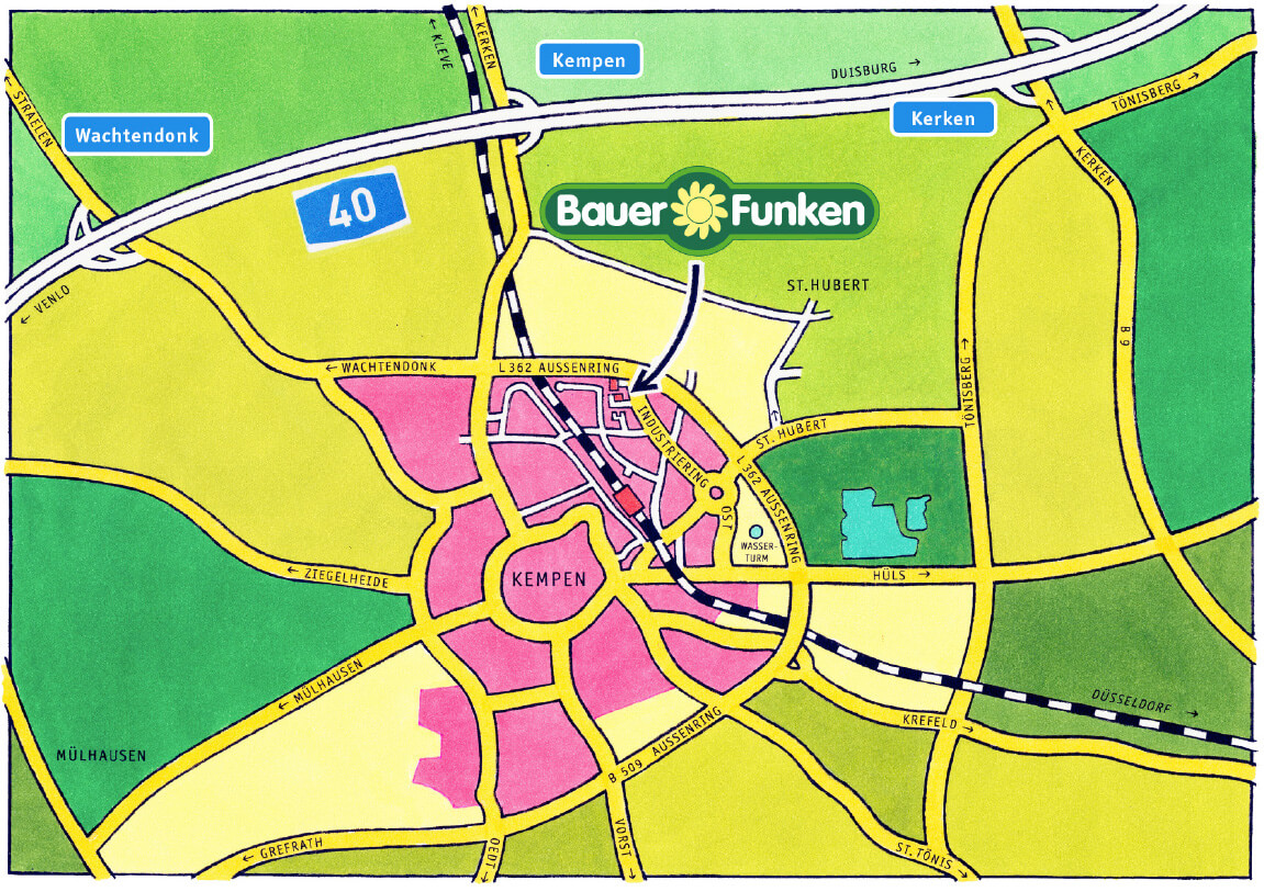 Anfahrt und Lage Anfahrt und Lage